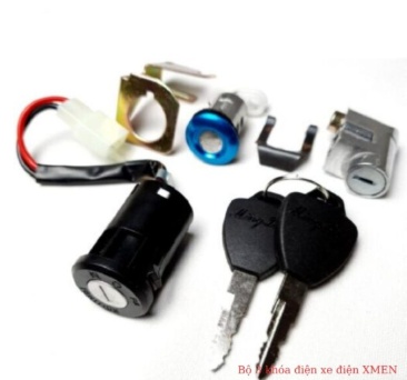 Bộ 3 khóa điện xe điện